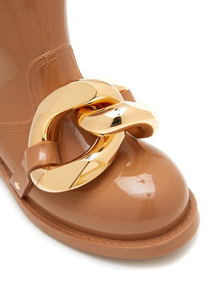 Detail View - Click To Enlarge - JW ANDERSON - FLAT CHAIN RUBBER BOOTS