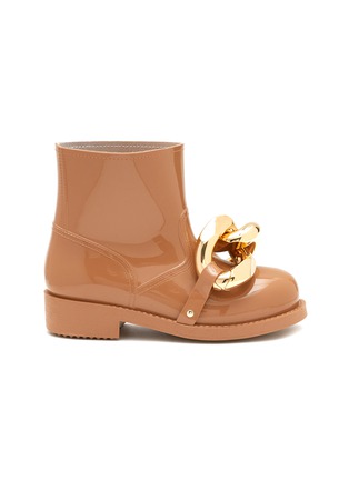 Main View - Click To Enlarge - JW ANDERSON - FLAT CHAIN RUBBER BOOTS