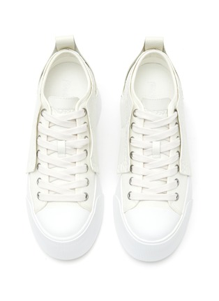 Detail View - Click To Enlarge - JW ANDERSON - LOGO EMBOSSED LOW TOP SNEAKERS