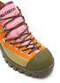 Detail View - Click To Enlarge - JW ANDERSON - CALFSKIN LEATHER LOW TOP LACE UP HIKING SNEAKERS