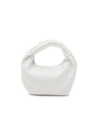 Main View - Click To Enlarge - NEOUS - ‘NEPTUNE MINI’ PLEATED FABRIC HOBO BAG