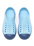 Figure View - Click To Enlarge - NATIVE - ‘JEFFERSON‘ PERFORATED COLOURBLOCK TODDLER SLIP-ON SNEAKERS