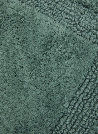 Detail View - Click To Enlarge - ABYSS - SUPER PILE SMALL REVERSIBLE BATH MAT — EVERGREEN
