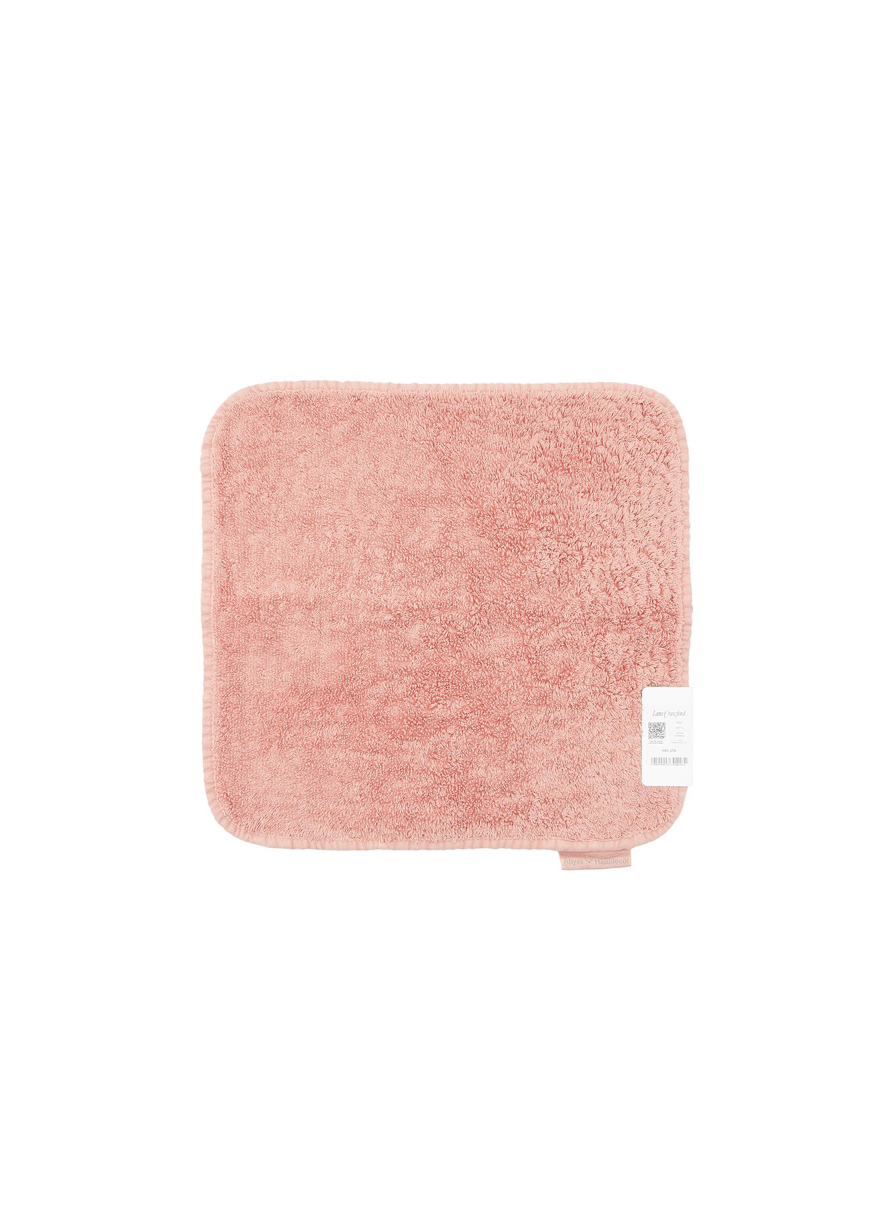 Abyss Super Pile Face Cloth - Rosette In Pink