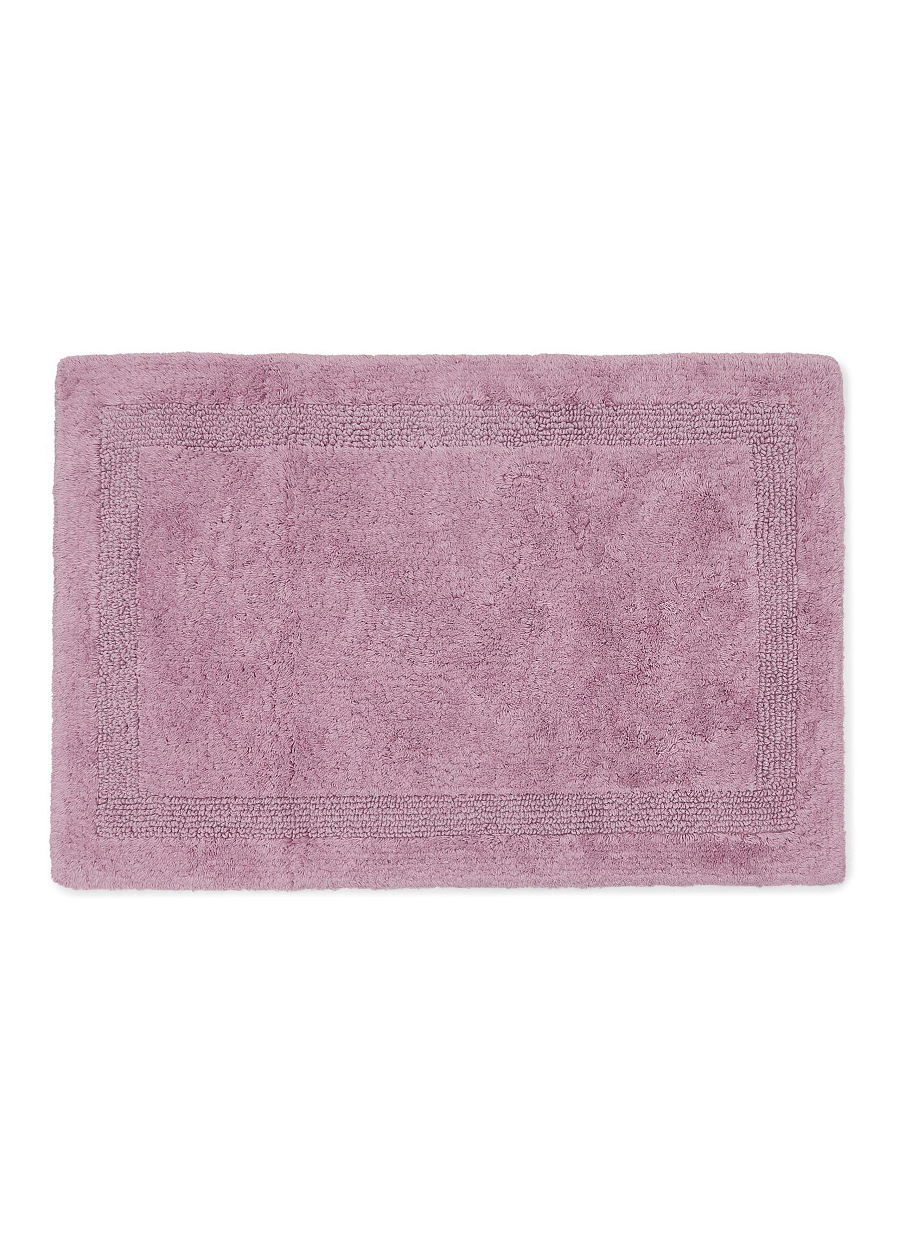 Abyss Super Pile Small Reversible Bath Mat - Orchid In Purple