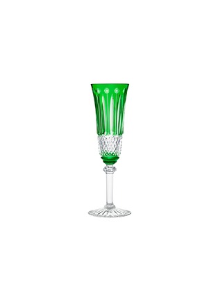 Main View - Click To Enlarge - SAINT-LOUIS - Tommy Champagne Flute – Green