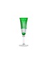 Main View - Click To Enlarge - SAINT-LOUIS - Tommy Champagne Flute – Green