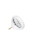 SAINT-LOUIS FOLIA FROSTED FINISH MIRROR — CLEAR/GOLD