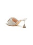  - RODO - CRYSTAL KNOT LAME CALF LEATHER MULES