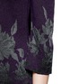 Detail View - Click To Enlarge - ST. JOHN - Dégradé rose intarsia metallic knit tunic