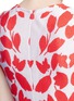 Detail View - Click To Enlarge - ST. JOHN - Mirror floral jacquard knit wool blend dress