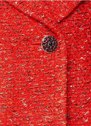 Detail View - Click To Enlarge - ST. JOHN - Clover leaf lapel knit jacket
