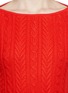 Detail View - Click To Enlarge - ST. JOHN - Contrast front Milano knit top