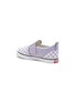 Detail View - Click To Enlarge - VANS - ‘Slip-On’ Low Top Checkerboard Canvas Kids Sneakers