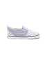 VANS - ‘Slip-On’ Low Top Checkerboard Canvas Kids Sneakers