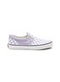 VANS - ‘Slip-On’ Low Top Checkerboard Canvas Kids Sneakers