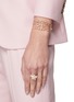 Figure View - Click To Enlarge - BEE GODDESS - ‘Starlight' Diamond 14k Rose Gold Sirius Star Chunky Ring