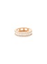 Main View - Click To Enlarge - BEE GODDESS - ‘Mondrian' Diamond 14k Rose Gold Ring