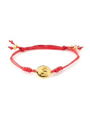 Main View - Click To Enlarge - NIIN - The Year of Dog Gold-plated Charm Bracelet