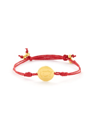 Main View - Click To Enlarge - NIIN - The Year of Pig Gold-plated Charm Bracelet