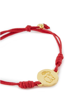 Detail View - Click To Enlarge - NIIN - The Year of Rabbit Gold-plated Charm Bracelet
