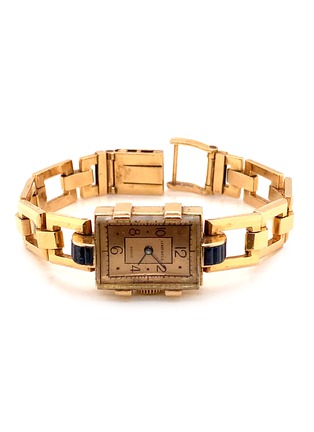 Main View - Click To Enlarge - PALAIS ROYAL - Leroy & Fils 18K Gold Sapphire Watch