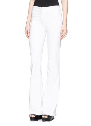 Front View - Click To Enlarge - J BRAND - 'Tailored Flare' stretch jeans