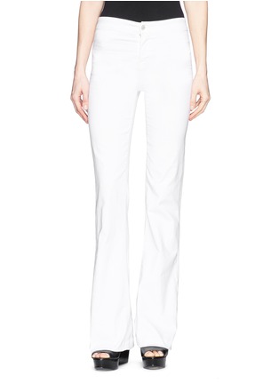 Main View - Click To Enlarge - J BRAND - 'Tailored Flare' stretch jeans