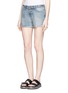 Front View - Click To Enlarge - J BRAND - 'Joanie' low rise boyfriend shorts