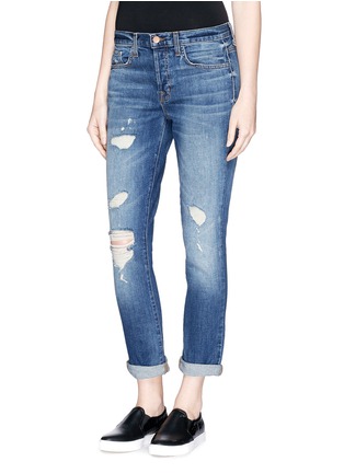 Front View - Click To Enlarge - J BRAND - 'Georgia' distressed jeans