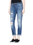 Front View - Click To Enlarge - J BRAND - 'Georgia' distressed jeans