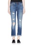 Main View - Click To Enlarge - J BRAND - 'Georgia' distressed jeans