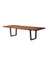 Main View - Click To Enlarge - MANKS - HIGHLIGHT WALNUT DINING TABLE