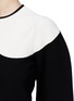 Detail View - Click To Enlarge - ALEXANDER MCQUEEN - Polka dot cropped knit top