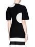Back View - Click To Enlarge - ALEXANDER MCQUEEN - Polka dot cropped knit top