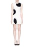 Main View - Click To Enlarge - ALEXANDER MCQUEEN - Polka dot knit flare dress