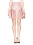 Main View - Click To Enlarge - ALEXANDER MCQUEEN - Square dot jacquard flare skirt