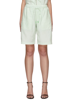 Main View - Click To Enlarge - ALEXANDER WANG - Custom Bamboo Jacquard Shorts