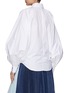 Back View - Click To Enlarge - MADE IN TOMBOY - ‘Claire' balloon sleeve cotton poplin shirt