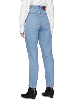 Back View - Click To Enlarge - MADE IN TOMBOY - ‘Aisha' high rise wash denim jeans