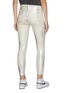 Back View - Click To Enlarge - RAG & BONE - ‘Cate' Distressed Foil Detail Skinny Jeans