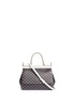 Main View - Click To Enlarge - - - 'Miss Sicily' mini polka dot leather satchel