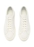 Detail View - Click To Enlarge - COMMON PROJECTS - ‘ORIGINAL ACHILLES’ SUEDE LOW TOP LACE UP SNEAKERS