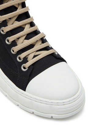 Detail View - Click To Enlarge - VIRÓN  - ‘1982’ TECHNO CANVAS KIDS HIGH TOP SNEAKERS