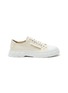 VIRÓN  - ‘1968’ LOW TOP LACE UP CANVAS SNEAKERS