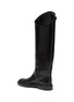  - JIL SANDER - ROUND TOE LEATHER RIDING BOOTS