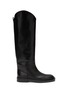 Main View - Click To Enlarge - JIL SANDER - ROUND TOE LEATHER RIDING BOOTS