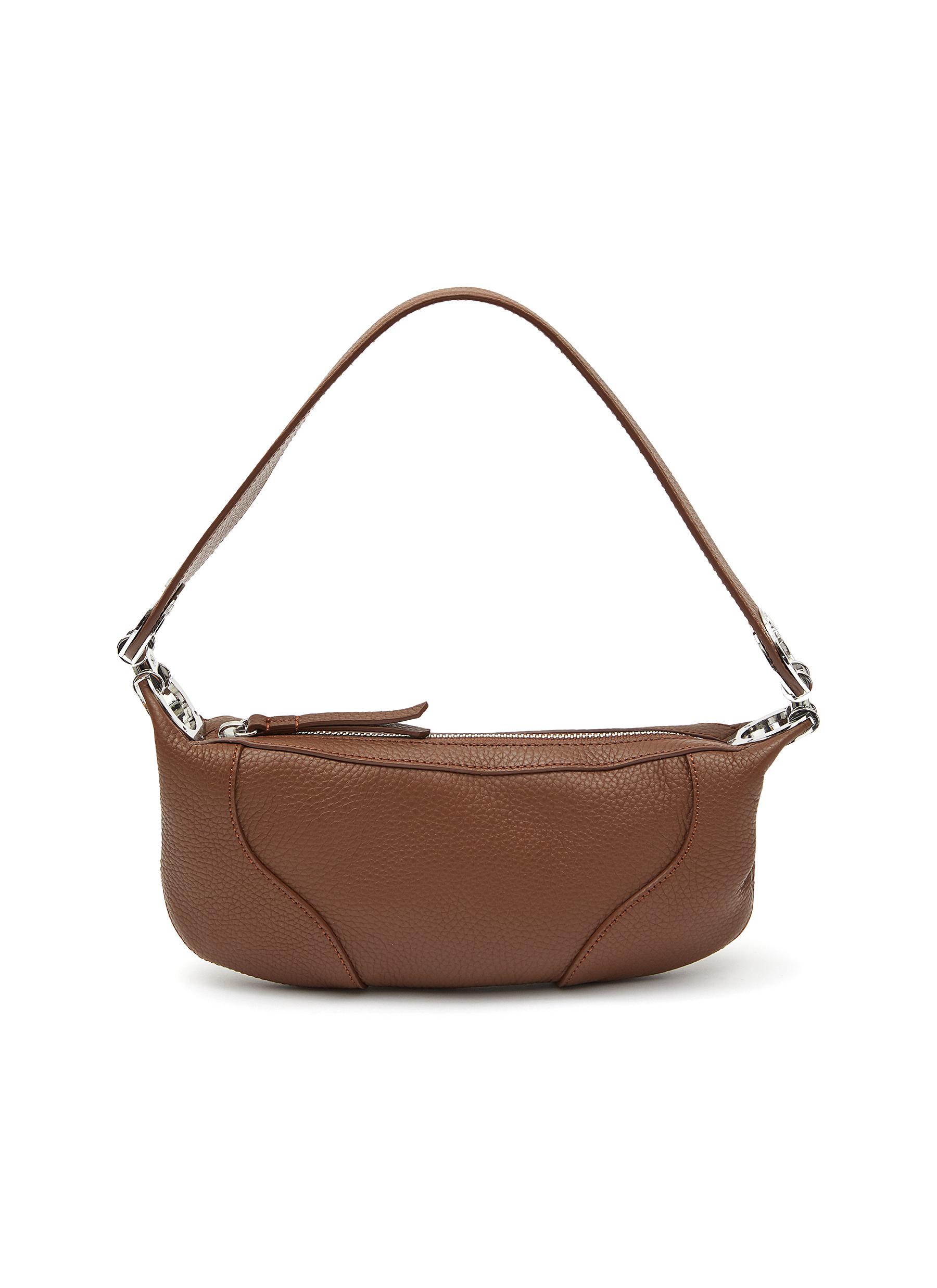 BY FAR | 'Mini Amira' Leather Shoulder Bag | Women | Lane Crawford