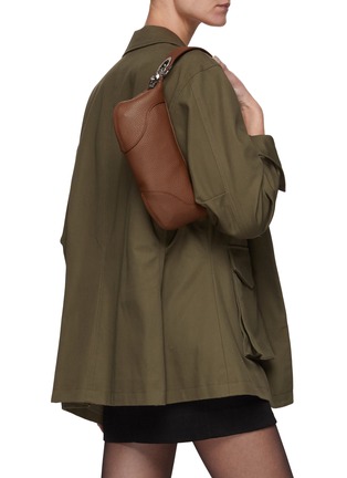 Figure View - Click To Enlarge - BY FAR - ‘Mini Amira' Leather Shoulder Bag