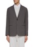Main View - Click To Enlarge - THEORY - ‘CLINTON’ SINGLE BREASTED CHECK SUIT JACKET